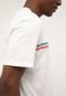 Camiseta Colcci Listrada Branca - Marca Colcci