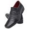 Sapato Social Masculino Recortes Preto - Marca Dhl Calçados