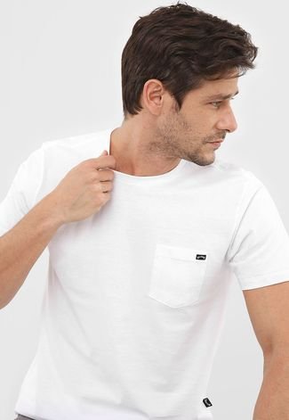 Camiseta Billabong Team Pocket Branca