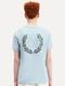 Camiseta Fred Perry Masculina Regular Back Graphic Laurel Azul Claro - Marca Fred Perry