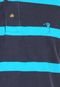 Camisa Polo Aleatory Listras Azul - Marca Aleatory
