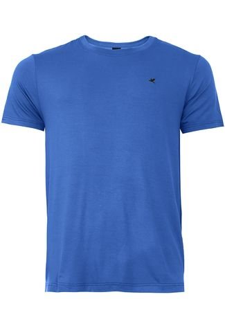 Camiseta Malwee Bordada Azul
