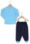 Pijama Tricae Longo Baby Menino Azul - Marca Tricae