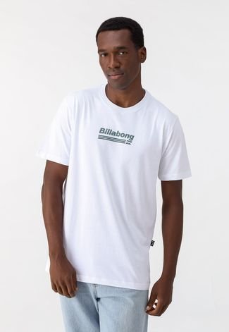 Camiseta Billabong Walled Unit Branca