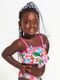 Biquini Infantil Estampa Mini Joaninha  Tam 1 a 10 anos  Rosa - Marca Alphabeto