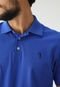 Camisa Polo Aleatory Reta Mini Icon Azul - Marca Aleatory