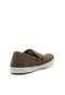 Slip On Couro Colcci Perfuros Cinza - Marca Colcci