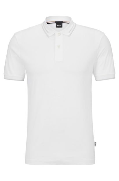 Camisa Polo BOSS Phillipson Branco - Marca BOSS