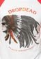Camiseta Drop Dead Wild Valley Branco/Vermelho - Marca Drop Dead