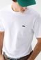 Camiseta Lacoste Reta Logo Branca - Marca Lacoste