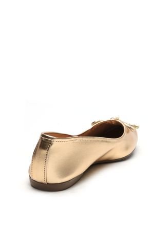 Sapatilha DAFITI SHOES Dourada - Compre Agora