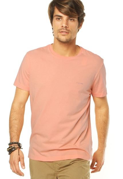 Camiseta Richards Reta Laranja - Marca Richards