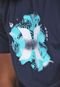 Camiseta Hurley Icon Flower Azul-Marinho - Marca Hurley