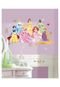 Adesivos de Parade RoomMates Colorido Disney Princess Holiday Princess Wall Decals Azul. - Marca RoomMates