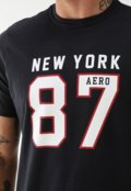 Camiseta Aeropostale Reta Estampada Preta - Marca Aeropostale