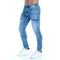 Calça Jeans Masculina Rasgada Slim Com Puídos Azul Emporio Alex - Marca Emporio Alex