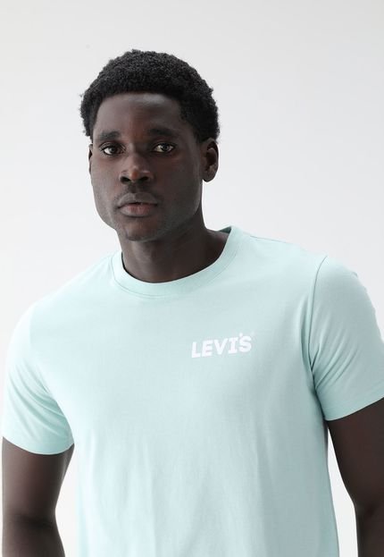 Camiseta Levis Logo Azul - Marca Levis