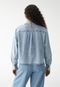 Camisa Jeans GAP Reta Clara Azul - Marca GAP