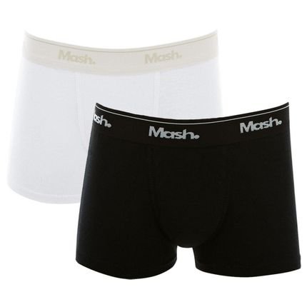 Kit 2 Cuecas Boxer Cotton Infantil Mash - Marca MASH