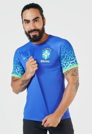 Camiseta Azul-Verde-Amarillo Nike Brasil II 2022/23