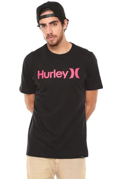 Camiseta Hurley Color Cmyk Preta - Marca Hurley