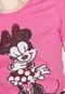 Blusa Cativa Disney Minnie Paetê Rosa - Marca Cativa Disney