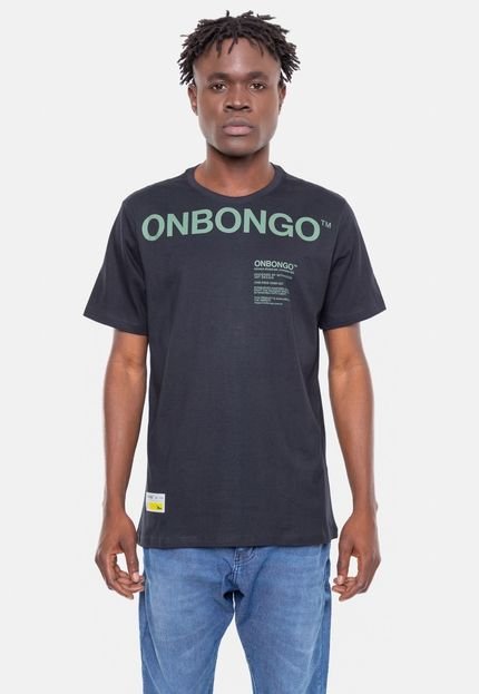 Camiseta Onbongo Nina Preta - Marca Onbongo