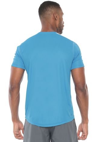 Camiseta adidas Performance D2m Tee Azul