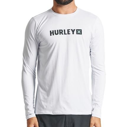 Camiseta Hurley Surf Manga Longa Change SM24 Branco - Marca Hurley