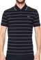 Camisa Polo Lacoste Reta listras Azul-marinho - Marca Lacoste