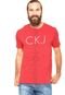 Camiseta Calvin Klein Jeans Modern Vermelha - Marca Calvin Klein Jeans