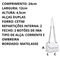 Bolsa Feminina Transversal De Ombro Branca Alça Corrente   Carteira Carmelo Shoes Kit - Marca CARMELO SHOES