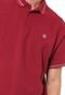 Camisa Polo Timberland Rib Pomegranate Vinho - Marca Timberland