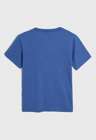 Camiseta Kyly Infantil Carros Azul