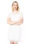 Vestido M. Officer Delicate Off-White - Marca M. Officer