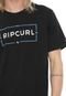 Camiseta Rip Curl Cage Preta - Marca Rip Curl