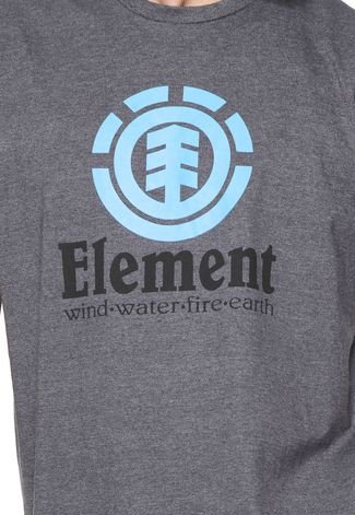 Camiseta Element Vertical Grafite