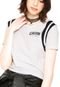 Camiseta Cropped Calvin Klein Estampada Branca - Marca Calvin Klein