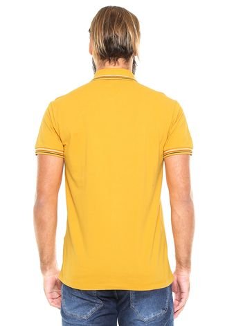 Camisa Polo Colcci Brasil Amarela