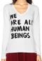 Camiseta Disparate Human Beings Branca - Marca Disparate