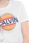 Camiseta Calvin Klein Jeans Cropped Sunny Branca - Marca Calvin Klein Jeans