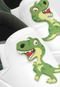 Slip On Tricae Infantil Dinossauro Branco/Verde - Marca Tricae