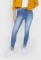 Calça Jeans Lunender Skinny Estonada Azul - Marca Lunender