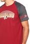 Camiseta New Era Washington Redskins NFL Vermelha/Cinza - Marca New Era