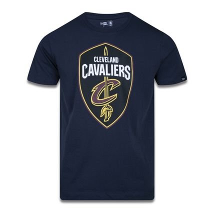 Camiseta New Era Regular Cleveland Cavaliers Marinho - Marca New Era