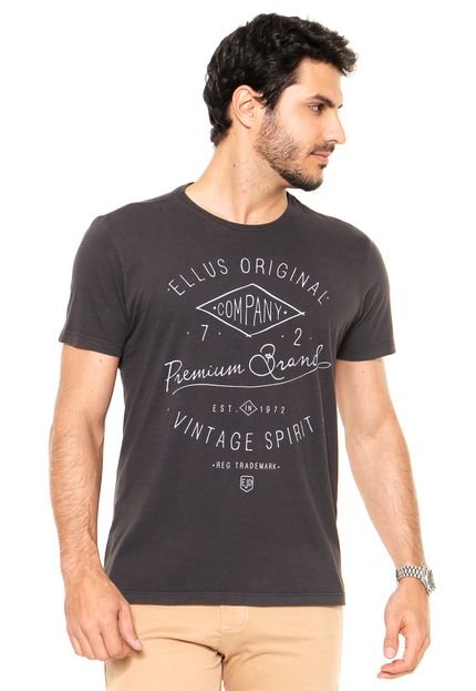 Camiseta Ellus Vintage Spirit Cinza - Marca Ellus