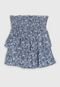 Saia Infantil GAP Floral Azul - Marca GAP