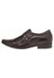 Sapato Social Pegada Textura Marrom - Marca Pegada