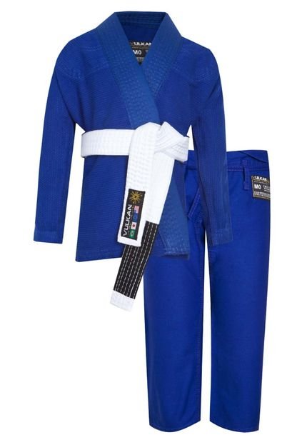 Kimono Vulkan Fight Pro Light Infantil Azul - Marca Vulkan Fight