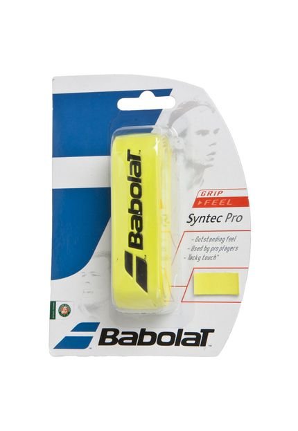 Grip Babolat Syntec Pro X1 Amarelo - Marca Babolat